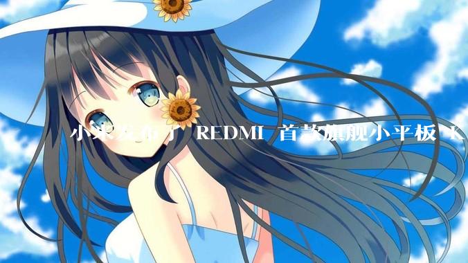 小米发布了 REDMI 首款旗舰小平板 K Pad，仅 8.8 英寸，小巧便携，如何评价这一设计？